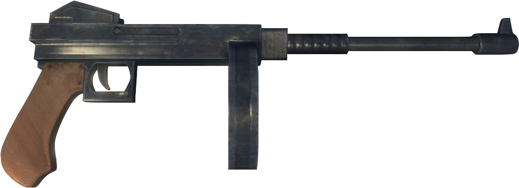 Gun Png Image - Bioshock Machine Gun (1031x390), Png Download