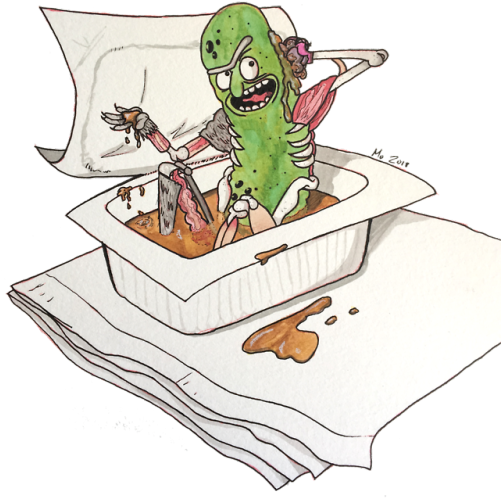 Cartoon (500x520), Png Download