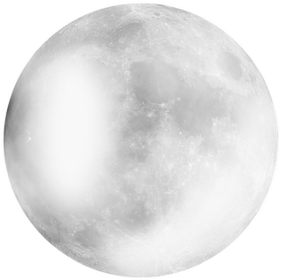 Water And Sky Element Pngs By Moonglowlilly On Deviantart - Moon No Background Png (350x350), Png Download