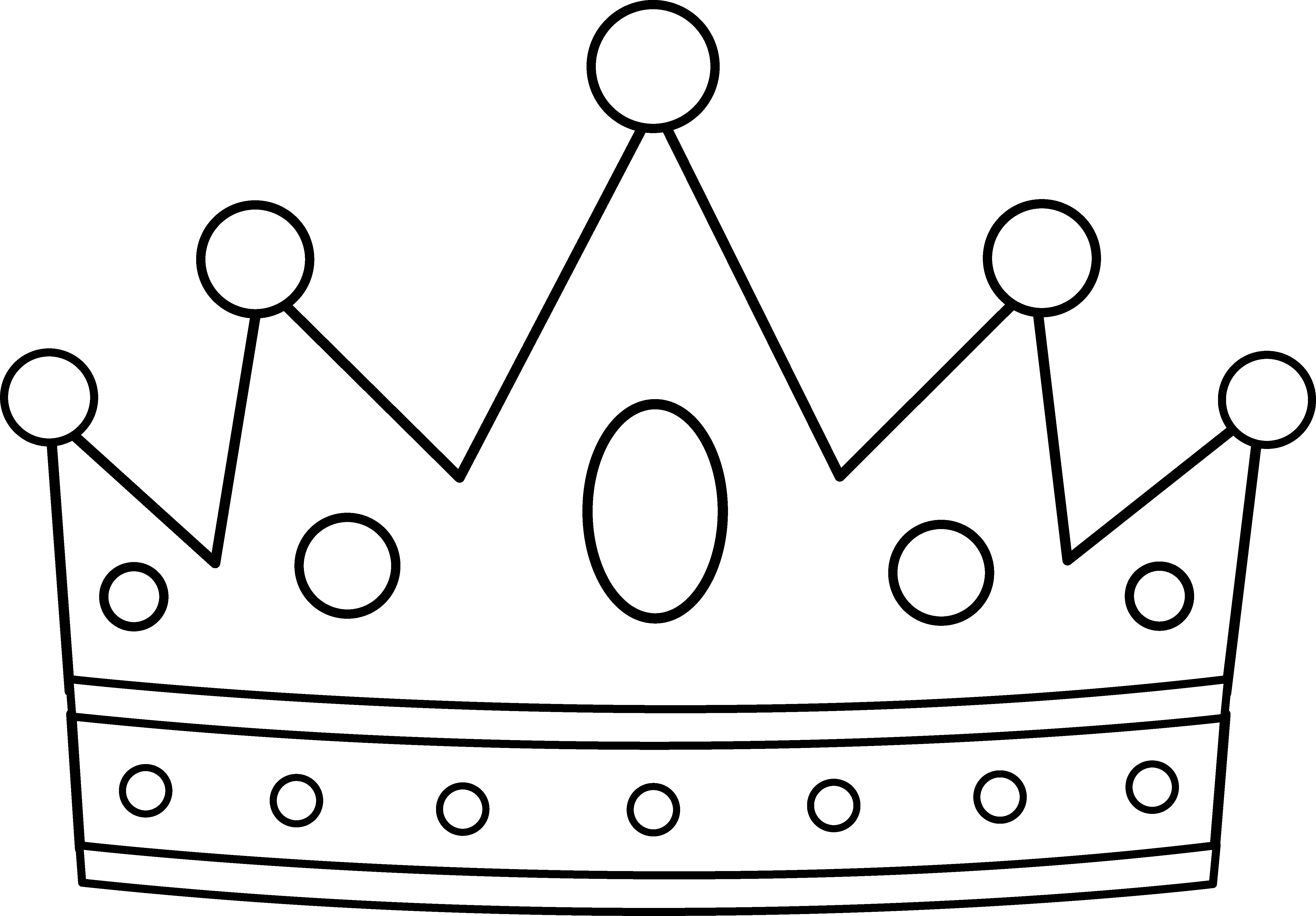 Crown Clipart Crown Outline - Sk8 Logo (5387x3750), Png Download