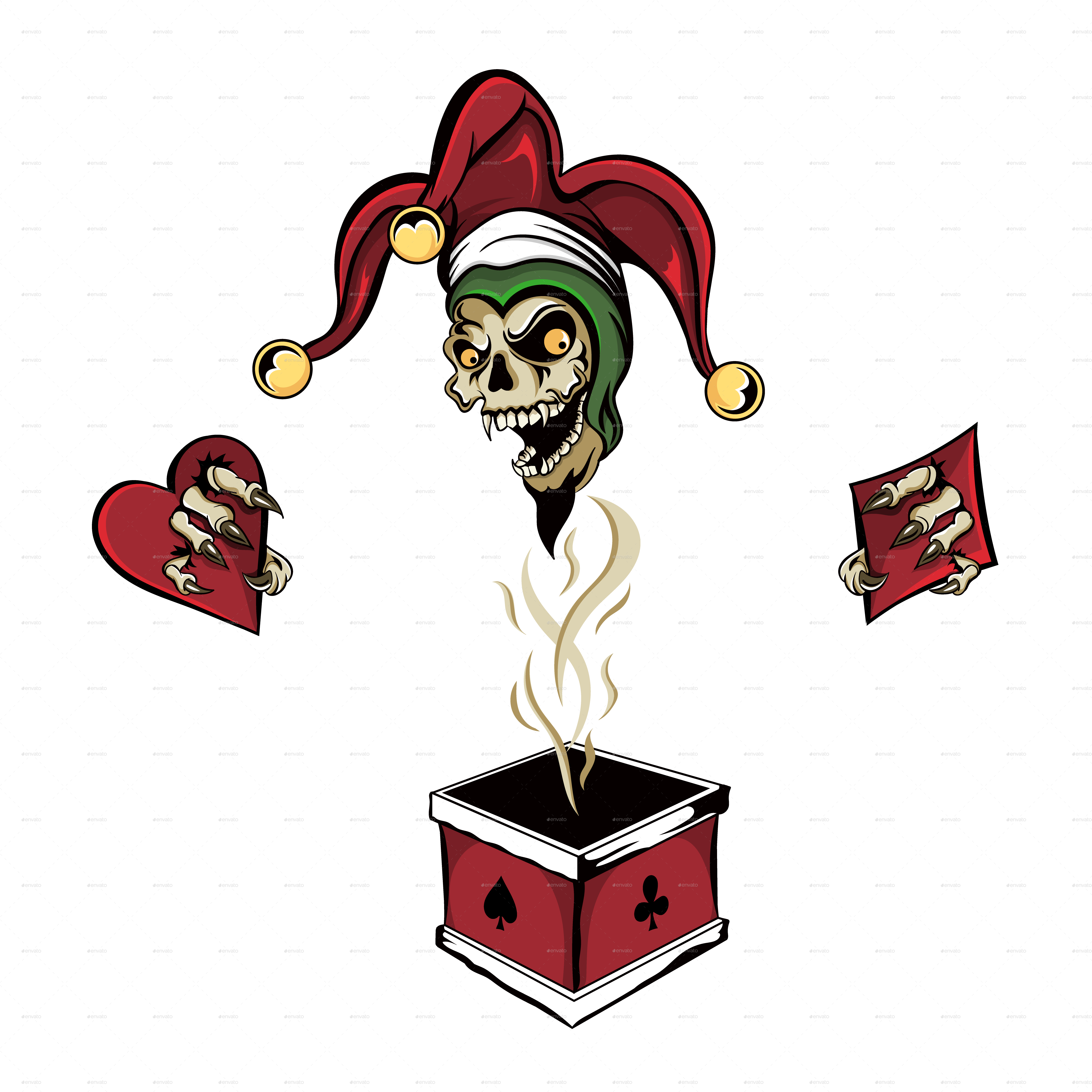 Playing Cards Joker Png (5000x5000), Png Download