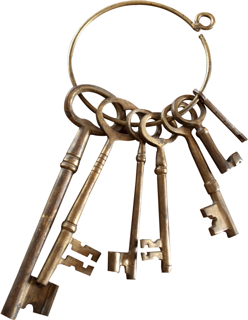Old Key Png Image - Old Keys Png (1020x1299), Png Download