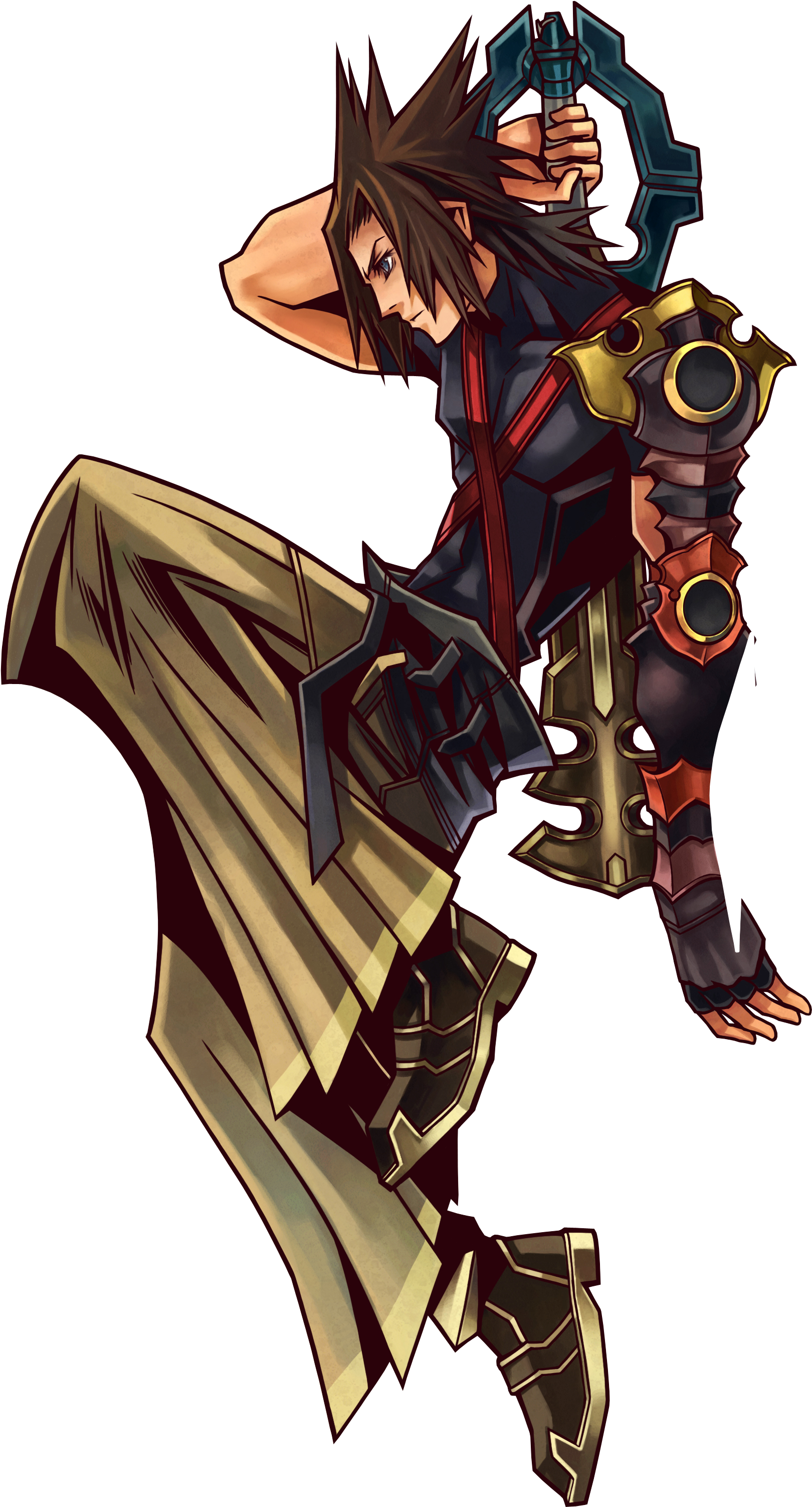 Birth By Sleep Kingdom Hearts Remix, Terra Kingdom - Kingdom Hearts Terra Artwork (1786x3091), Png Download