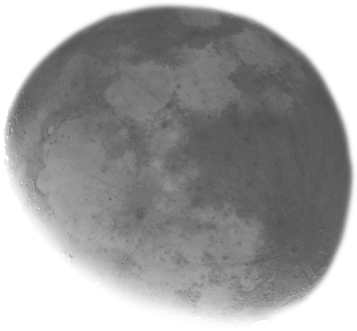 Moon Clipart Images Transparent Picsart Png, Moon Png - Portable Network Graphics (640x640), Png Download