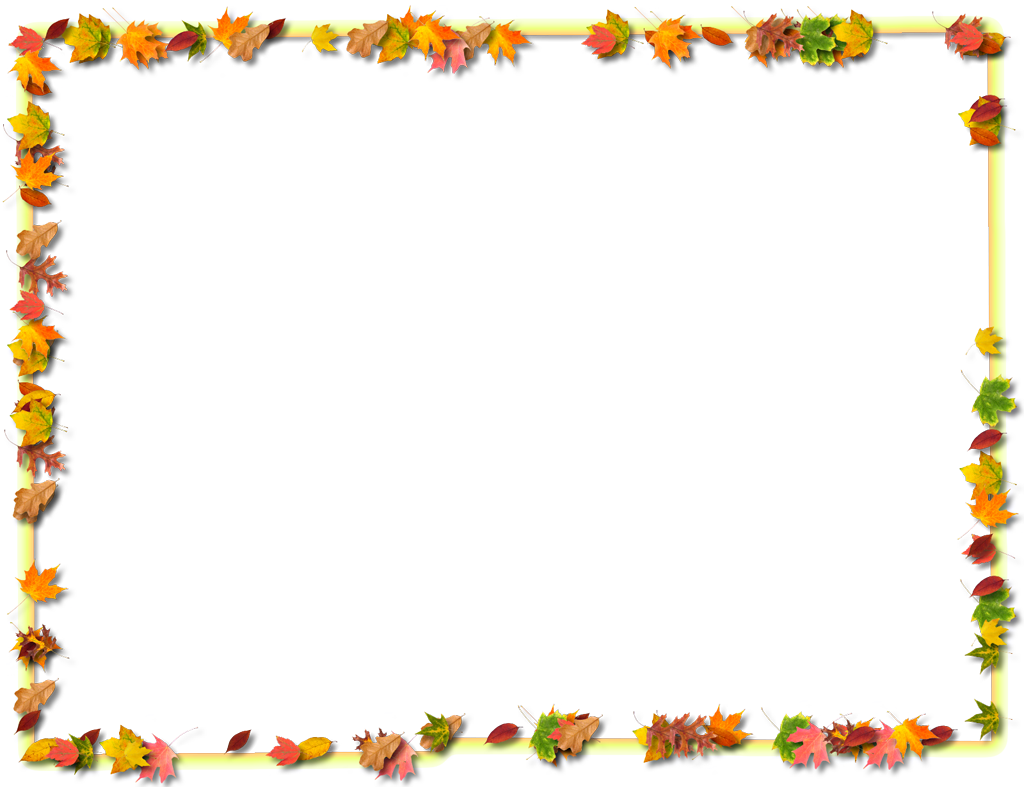 Thanksgiving Borders Microsoft Word Clipart Clipart - Transparent Thanksgiving Border (1024x787), Png Download
