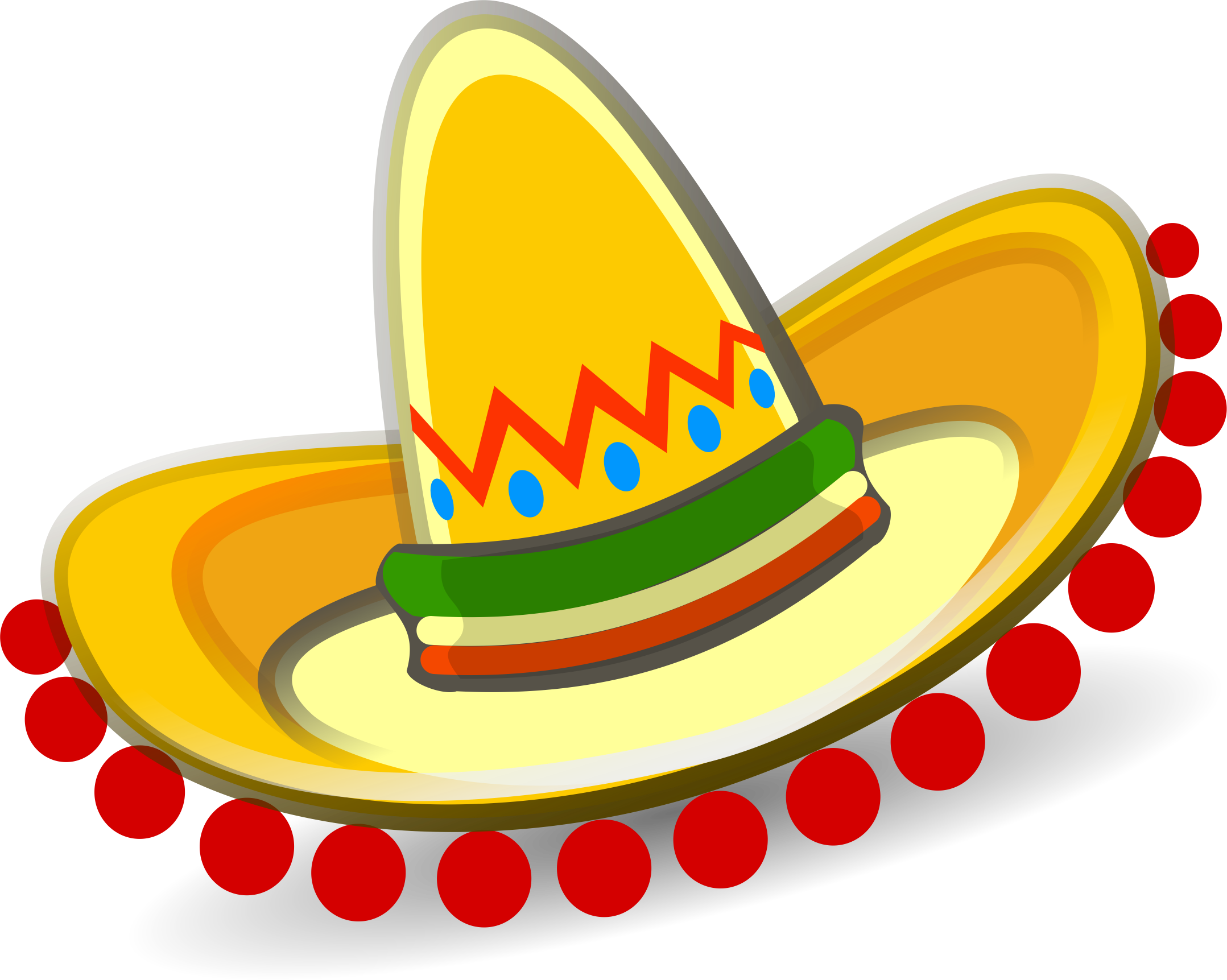 Cactus Clipart Sombrero - Sombrero Png (800x661), Png Download