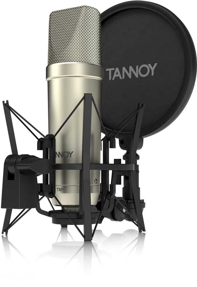 Recording Mic Png Vector Library Download - Tannoy Tm1 Recording Package With Condenser Microphone (1000x1000), Png Download