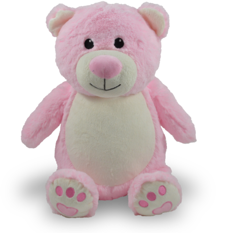 Bear - Pink - Baby's First Halloween, Pink Bear (500x500), Png Download