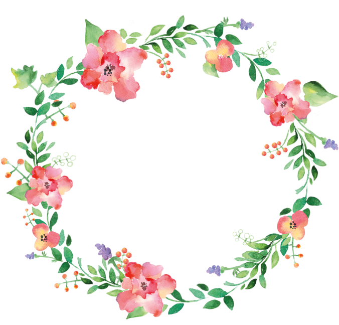 Фото, Автор Arana На Яндекс - Happy Birthday With Floral Wreath And Robin Card (800x800), Png Download