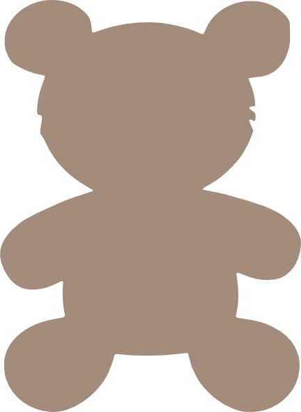 Original Png Clip Art File Teddy Bear Svg Images Downloading (432x592), Png Download