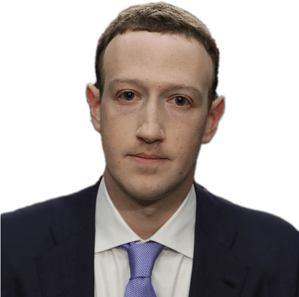 Download - Mark Zuckerberg En El Congreso (592x597), Png Download