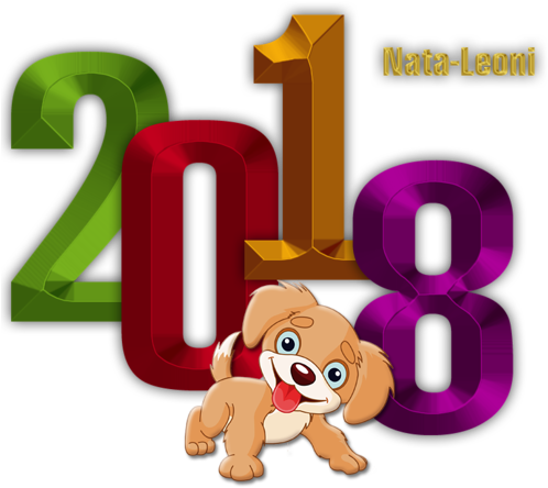 Happy New - New Year (500x453), Png Download