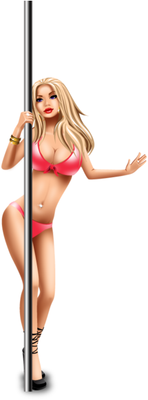 Sexy Dancer Png - Girl (600x600), Png Download