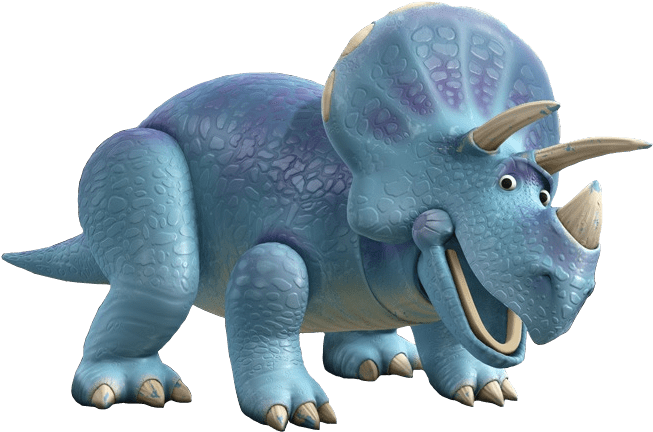 New To The Franchise With Toy Story 3, Trixie Is A - Rex Toy Story Png (674x465), Png Download