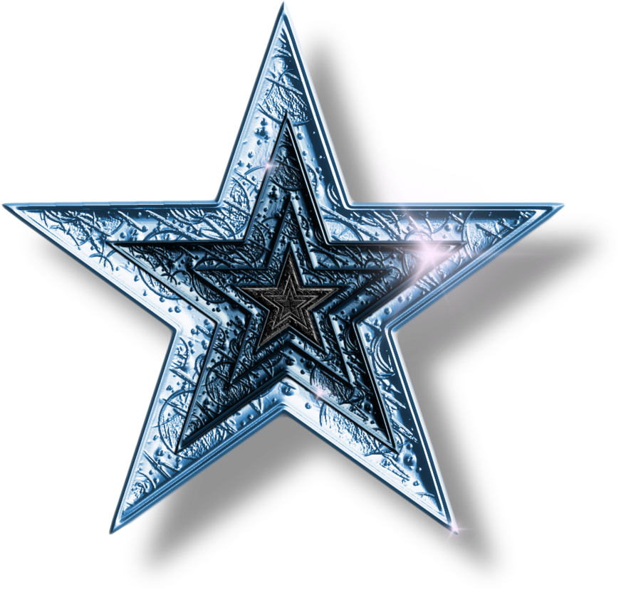Blue Star Png By Jssanda On Deviantart - Png Star (919x870), Png Download
