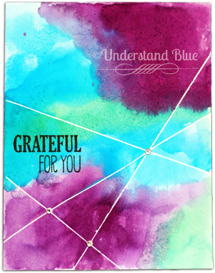 So I Busted Out My Brusho Powdered Watercolor, My Manicure - Alfinetes De Morango (500x580), Png Download