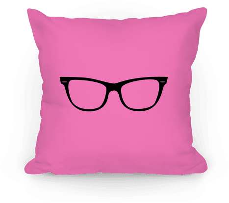 Pink Large Glasses Pillow - Valentines Day Definition (484x484), Png Download