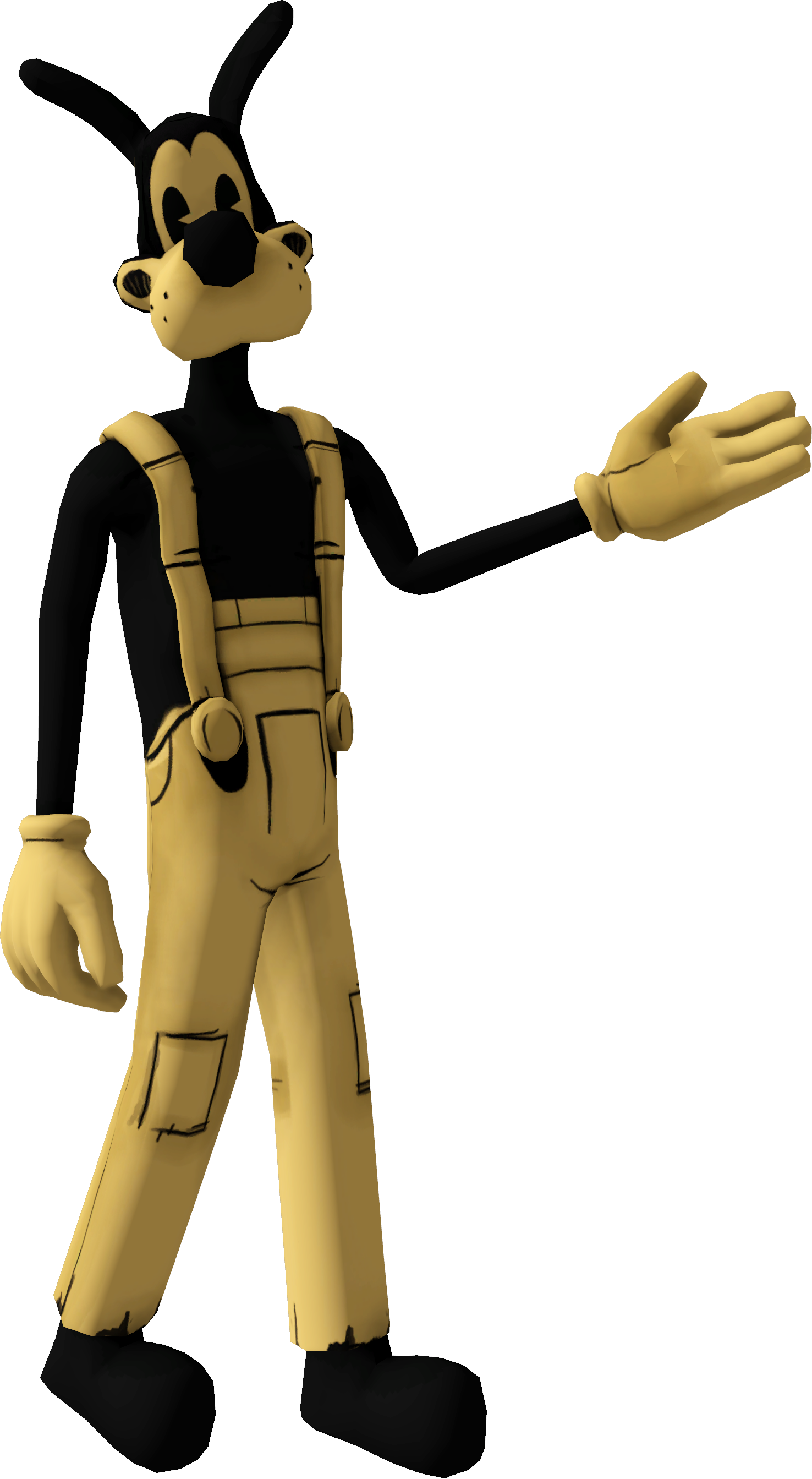 Boris The Wolf - Boris Bendy And The Ink Machine (1476x2687), Png Download