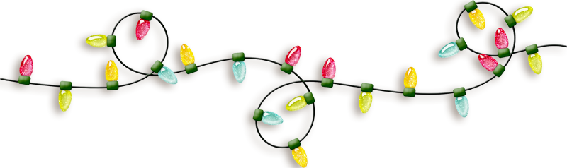 Jollyholidaydivider - Christmas Divider (800x238), Png Download