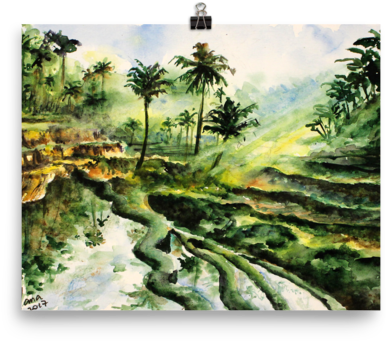 Nature Artwork (600x600), Png Download