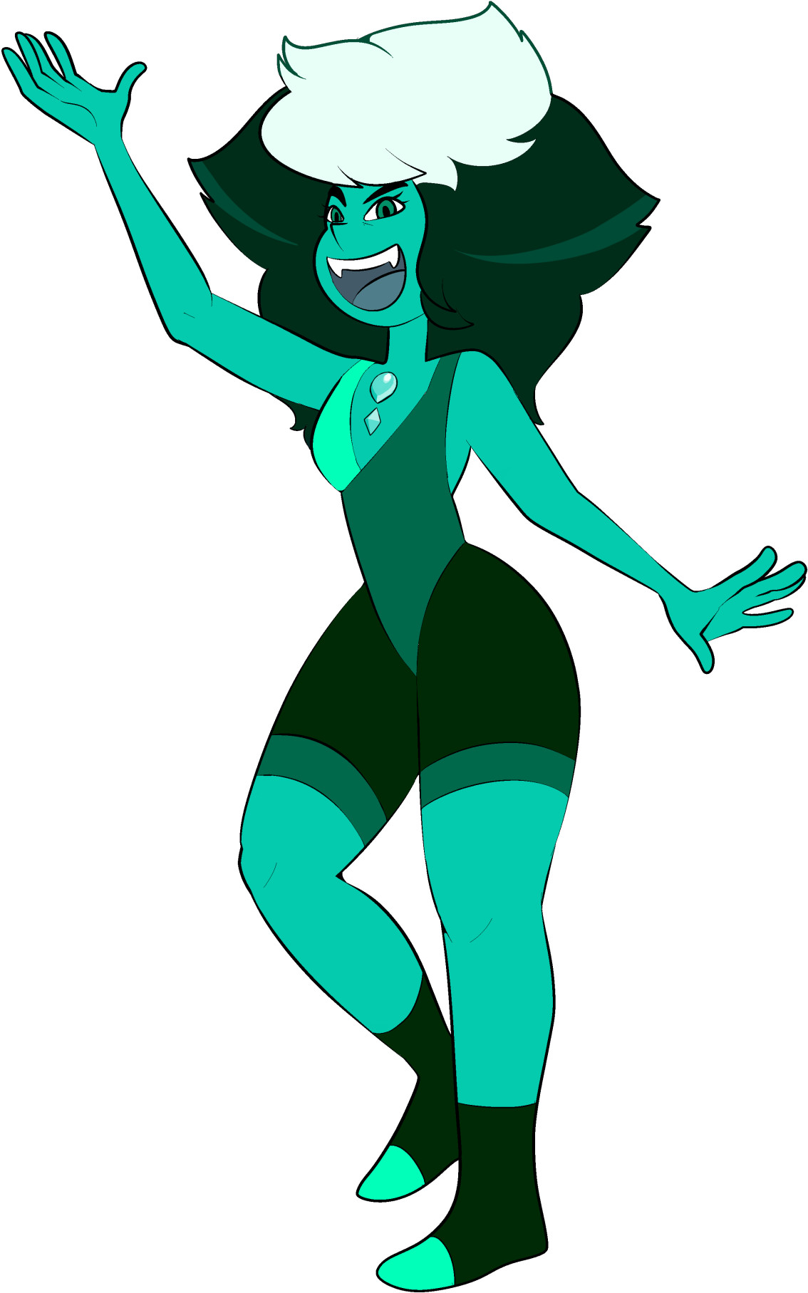 Devilline With Eyebrows - Devilline Steven Universe (1193x1920), Png Download