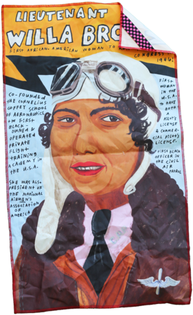 Willa Brown Tea Towel - Willa Brown (428x599), Png Download