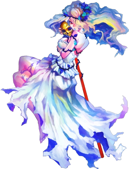 Grimgrimoire02 - Monster Girl Anime Ghost (438x600), Png Download