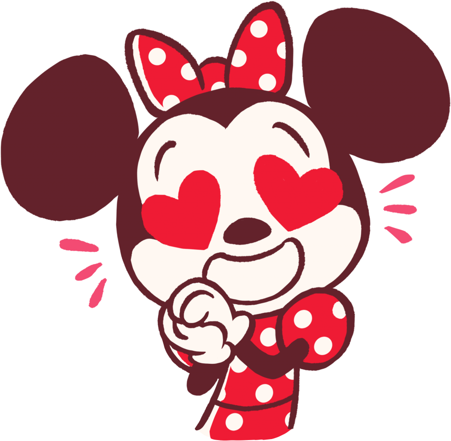 Disney Valentines Day Png High Quality Image - Disney In Love Heart Eyes (1024x1024), Png Download