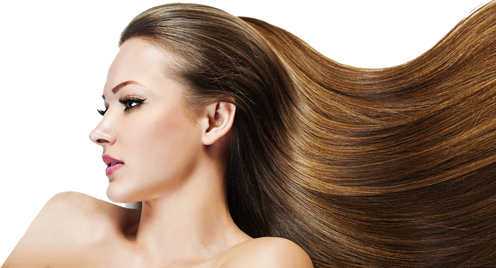 Hair Loss Explanation- Jonsson Protein Singapore - Lady With Long Hair (1000x541), Png Download