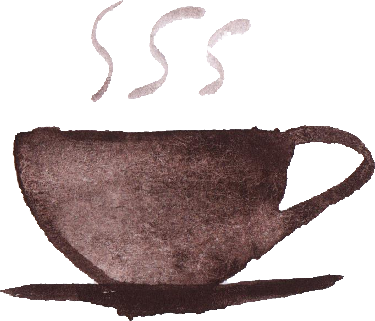 Free Download - Watercolor Tea Cup Png (375x321), Png Download