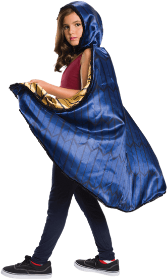 Wonder Woman Png Kids Kids Deluxe Wonder Woman Cape - Girl's Deluxe Wonder Woman: Batman V Superman Cape (555x555), Png Download