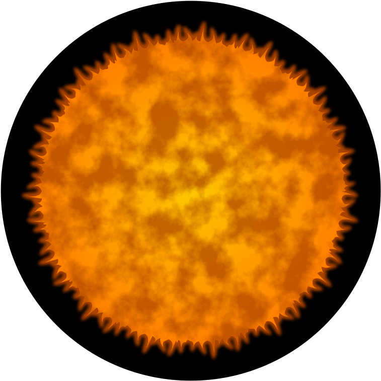 Clipart Sun Planet (800x800), Png Download