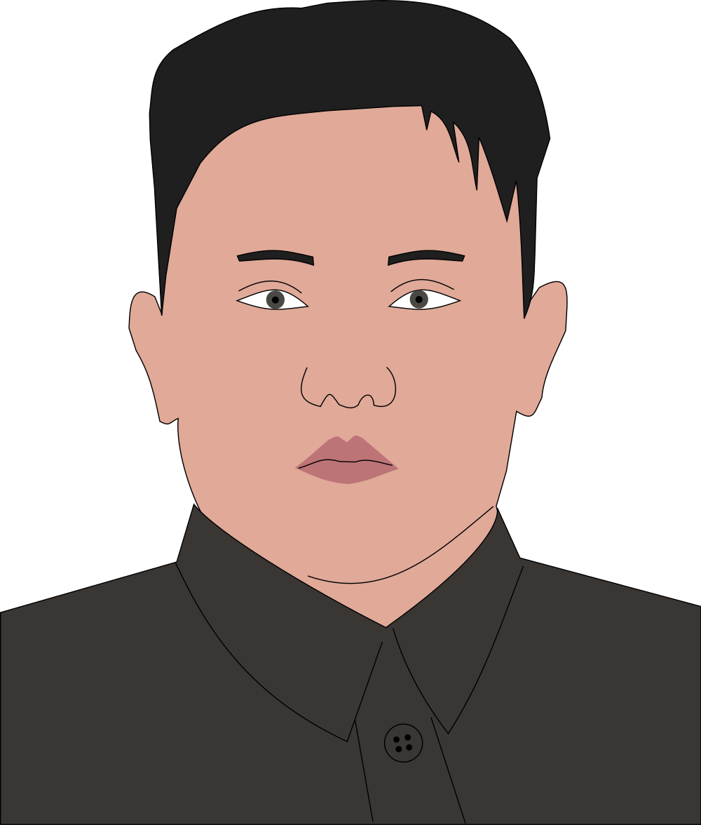 Free Png Kim Jong-un Png Images Transparent - Kim Jong Un Cartoon Face (480x565), Png Download