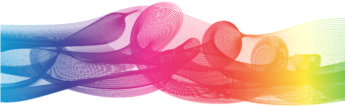 Expectrum Rainbow Lines Colour Satin Ideas - Lineas De Colores Horizontales (680x340), Png Download