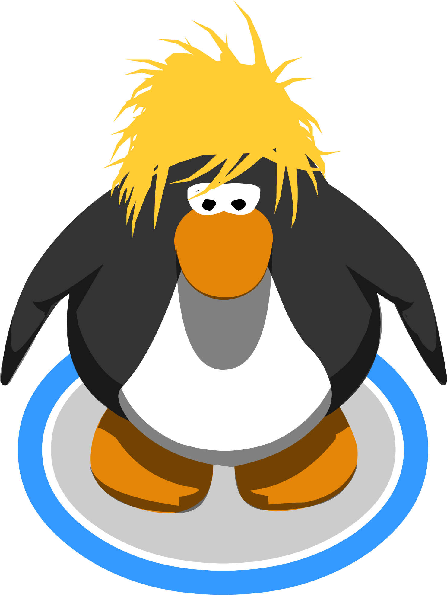 The Sun Rays 3 - Red Penguin Club Penguin (1482x1971), Png Download