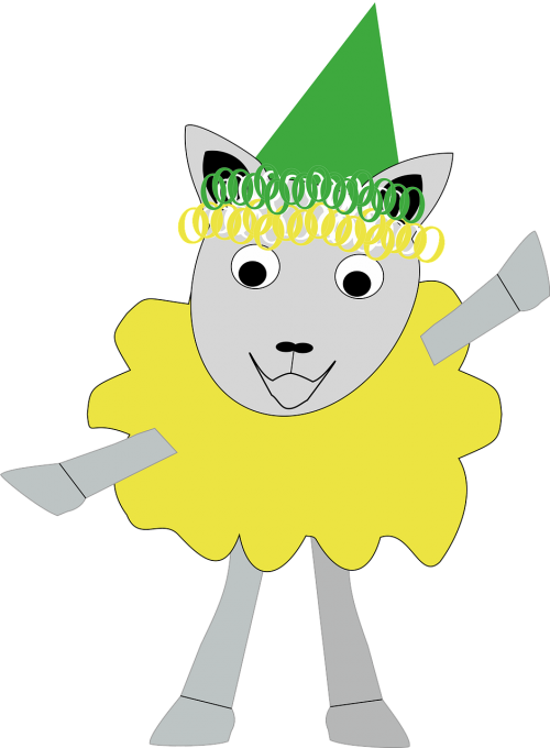 Sheep (500x680), Png Download