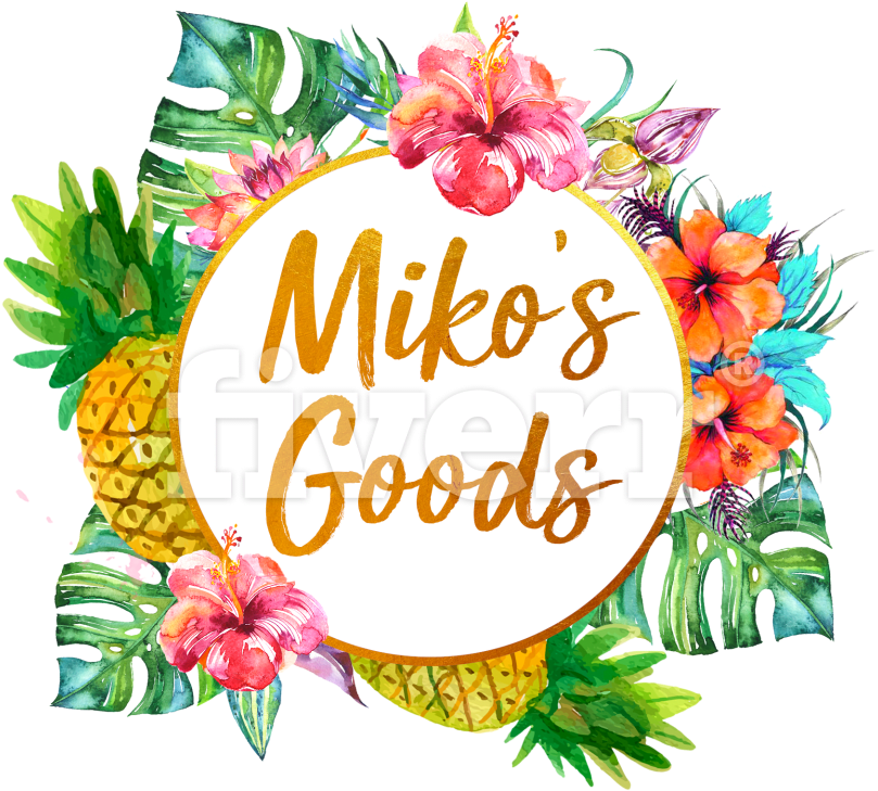 Design Feminine Hand Drawn Watercolor Logo For You - Tropical Flower {orange Hibiscus} Samsung Galaxy S5 (1200x960), Png Download