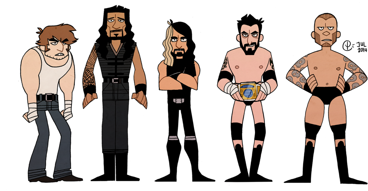 Wresslers By Tattiosala Clipartlook - Wwe The Shield Angry (1268x629), Png Download
