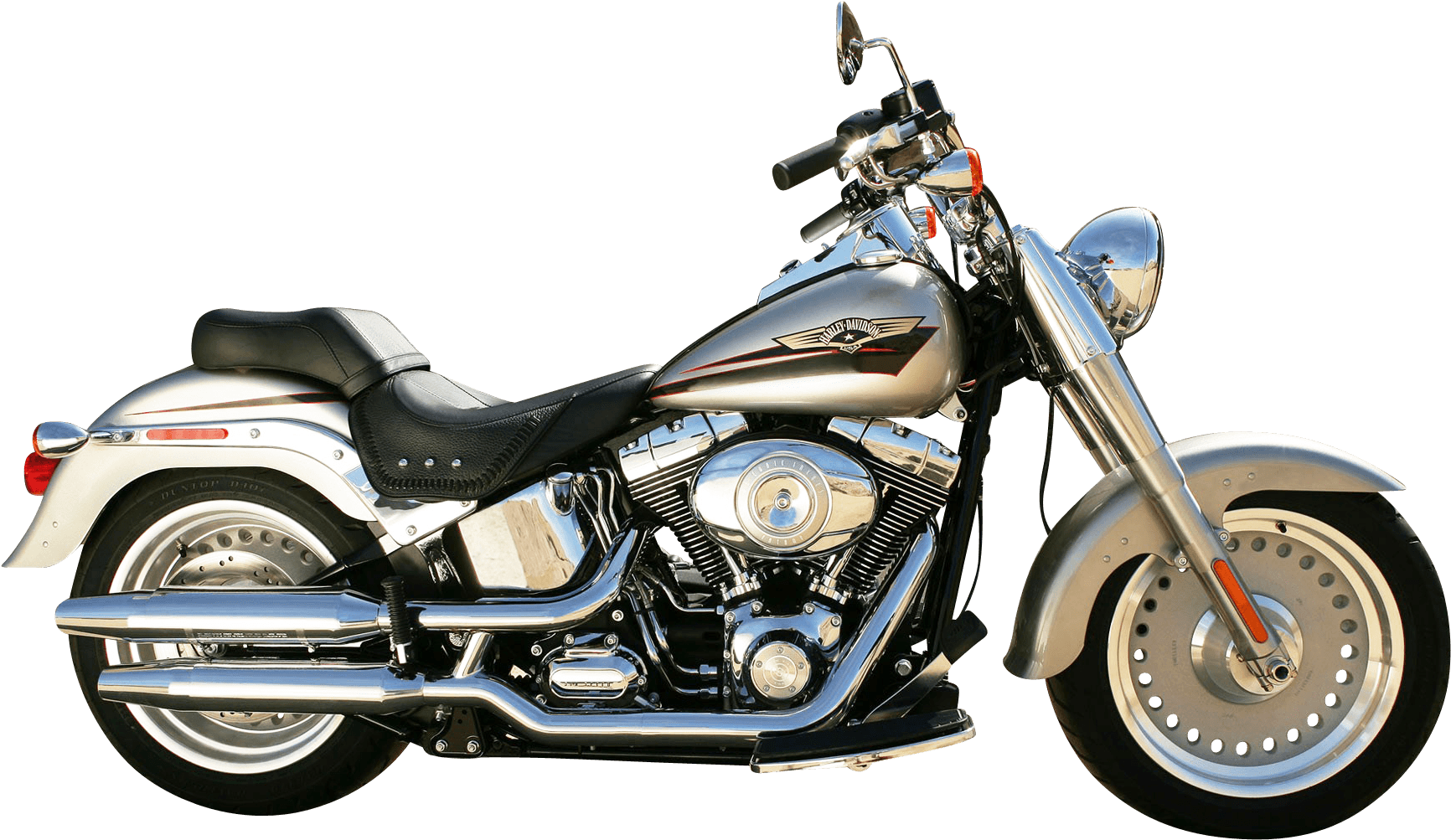 Harley Motorbike - Harley Davidson Transparent Tank (1810x1082), Png Download