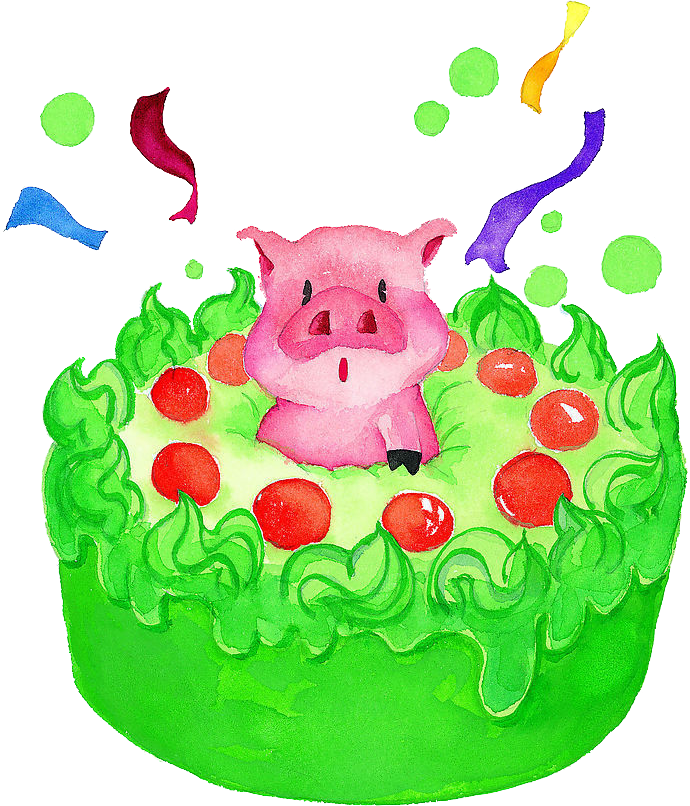 Clipart Cake Watercolor - Birthday (690x806), Png Download