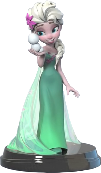 Premium Elsa - Frozen (425x620), Png Download