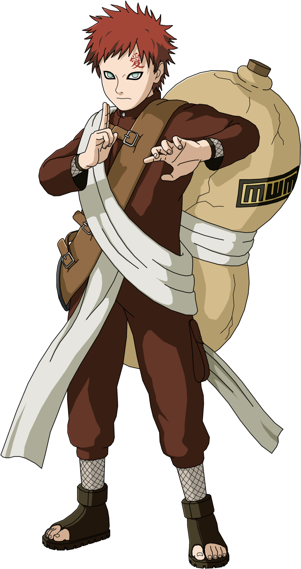 Naruto Pics, Naruto Images, Naruto Pictures, Gaara - Gaara Png (253x479), Png Download