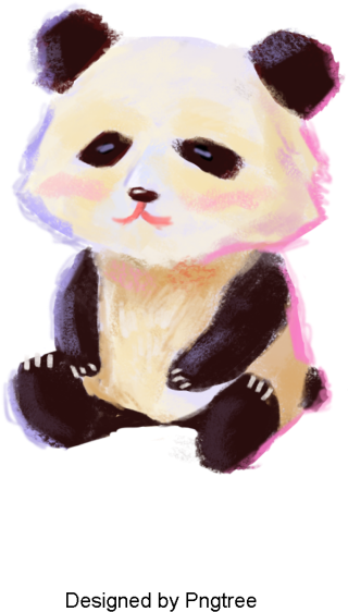 Beautiful Cartoon Cute Hand-painted Watercolor Animal - Watercolor Painting (640x640), Png Download