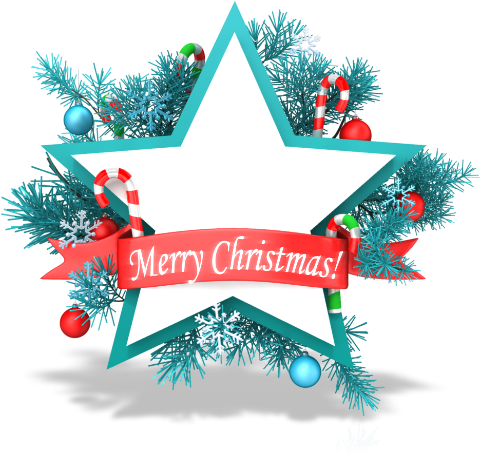 Merry Christmas And A Happy New Year - Merry Christmas To All Our Clients (1000x938), Png Download