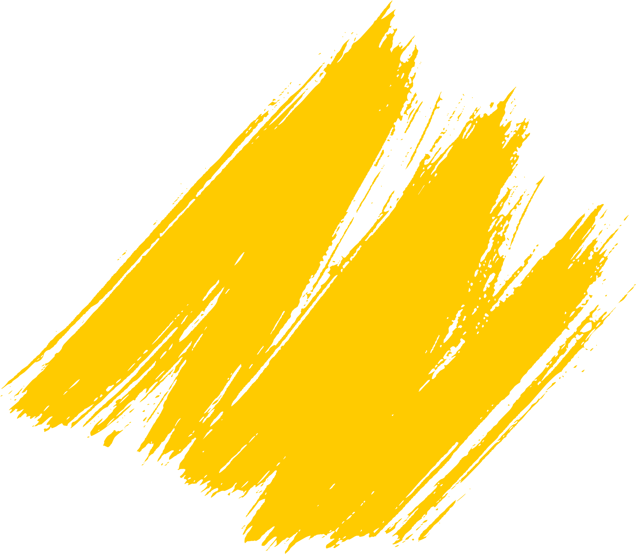 Transparent Acrylic Painting Best Of Colorful Brush - Yellow Brush Stroke Png (1600x1403), Png Download