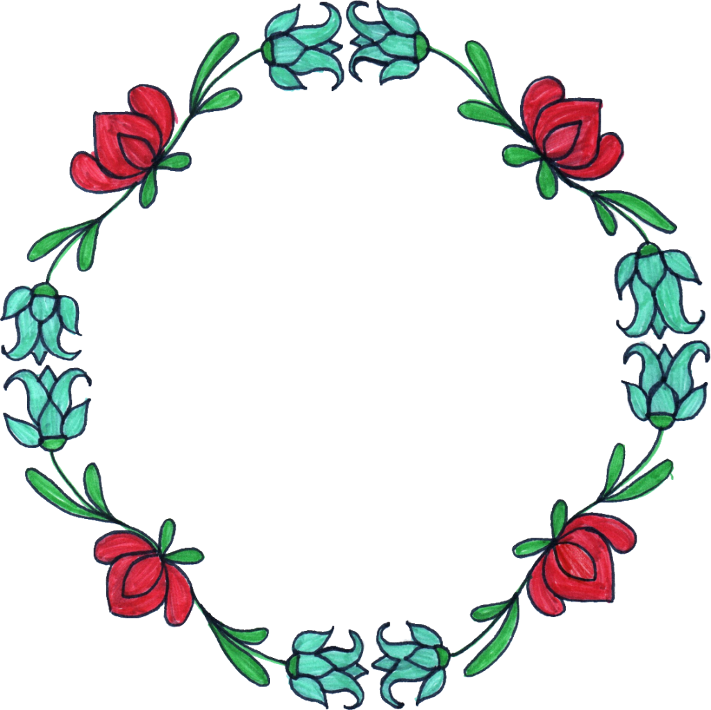 Flower Circle Drawing At Getdrawings Flower Design In Circle Drawing Full Size Png Download Seekpng