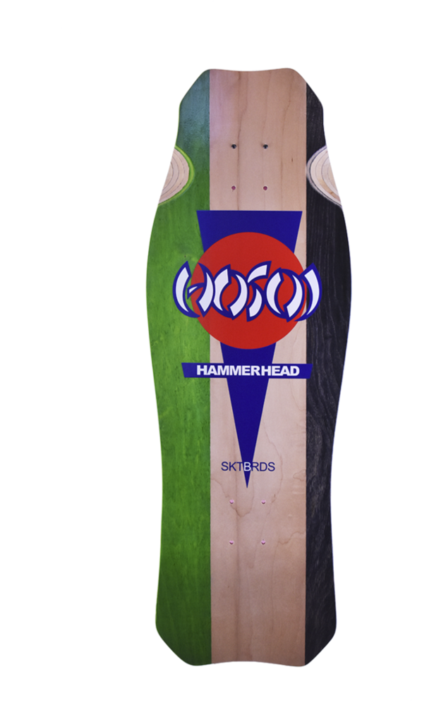 Hosoi Grnnatgry Web - Hosoi Hammerhead 9 Double Kick Skateboard Deck Blue (1000x1000), Png Download