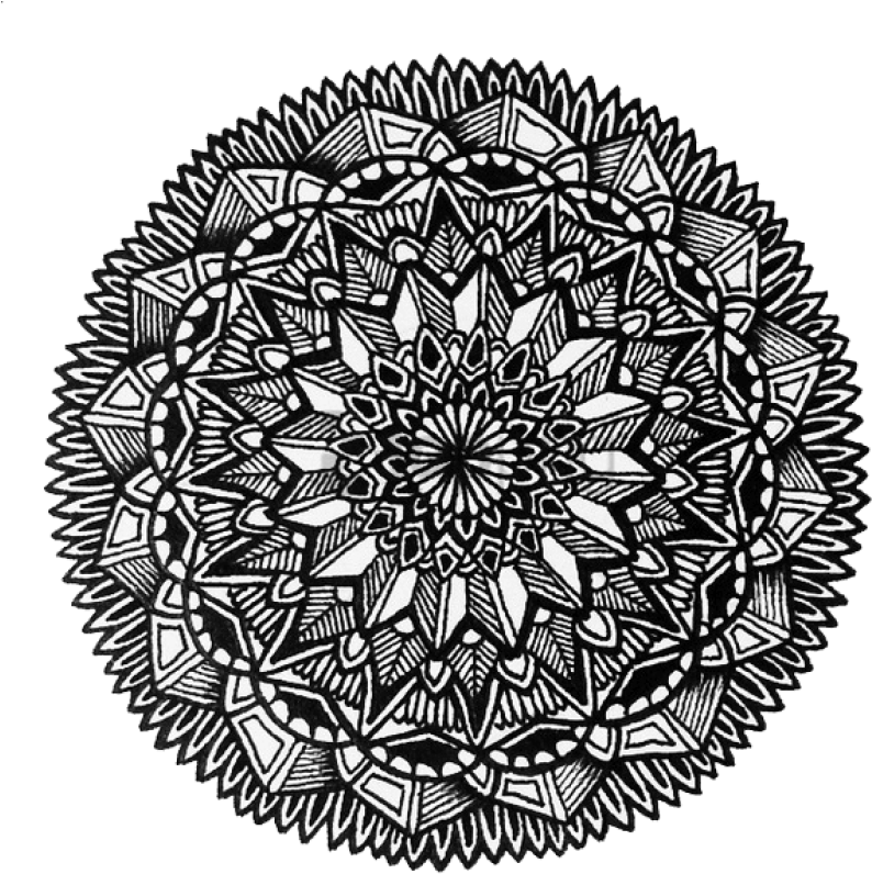 Mandala Tattoos Png Clipart - Tattoo Mandala Png (611x610), Png Download