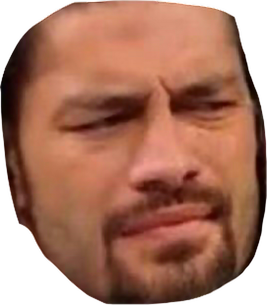 Wwe Wrestling Roman Romanreigns Freetoedit - No Expression (542x618), Png Download