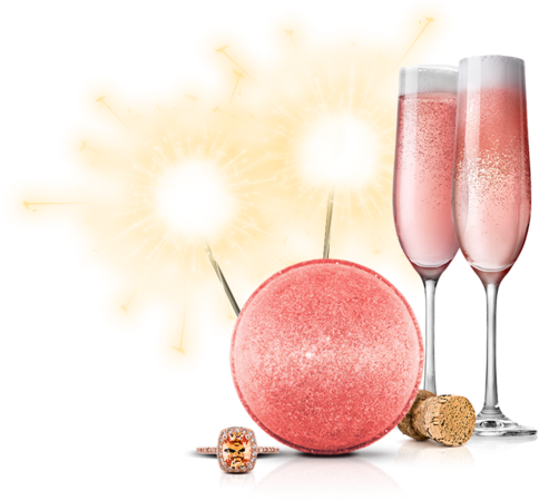 Pink Champagne Png - Amoretti Marc De Champagne Extract Water Soluble - (600x480), Png Download